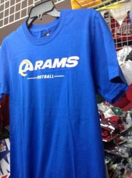 ロサンゼルス ラムズ グッズ ファナティクス ルックアップコットンTシャツ (青) / Los Angeles Rams