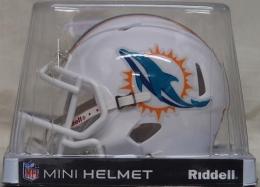 マイアミ・ドルフィンズ グッズ リデル レボリューション スピード レプリカ ミニヘルメット 2013〜/ NFL グッズ Miami Dolphins Revolution Speed Mini Football Helmet 2013〜