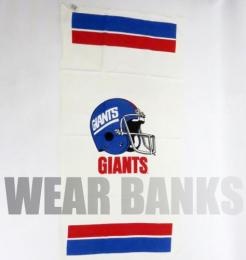 ニューヨーク ジャイアンツ グッズ テリモンド ヴィンテージ バスタオル(薄手) / New York Giants