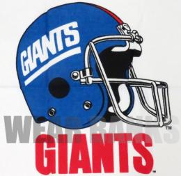 ニューヨーク ジャイアンツ グッズ テリモンド ヴィンテージ バスタオル(薄手) / New York Giants
