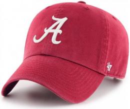 アラバマ クリムゾンタイド '47BRAND ( フォーティーセブンブランド ) NCAA レガシー クリーンアップ スラウチ CAP (クリムソン) / Alabama Crimson Tide