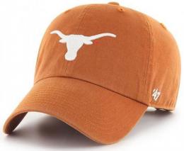 テキサス ロングホーンズ '47BRAND ( フォーティーセブンブランド ) NCAA レガシー クリーンアップ スラウチ CAP (テキサスオレンジ)/ Texas Longhorns