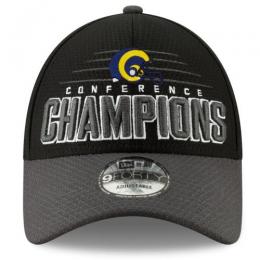 NFLグッズ NEW ERA / NewEra ( ニューエラ ) NFL '2018 NFC カンファレンス優勝記念 ロッカールーム 9FORTY CAP / Los Angeles Rams ( ロサンゼルス ラムズ )