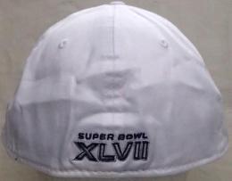 ボルチモア レイブンズ グッズ ニューエラ NFL '12 AFC カンファレンス優勝記念ロッカールーム 39 Thirty FLEX CAP(白) / Baltimore Ravens