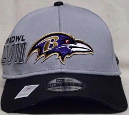 ボルチモア レイブンズ グッズ ニューエラ 第47回スーパーボウル優勝記念 ロッカールーム 39 Thirty FLEX CAP / Baltimore Ravens