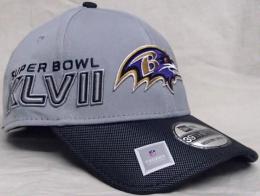 ボルチモア レイブンズ グッズ ニューエラ 第47回スーパーボウル優勝記念 ロッカールーム 39 Thirty FLEX CAP / Baltimore Ravens