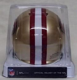 サンフランシスコ・49ers グッズ リデル レボリューション スピード レプリカ ミニヘルメット/ NFL グッズ San Francisco 49ers Revolution Speed Mini Football Helmet