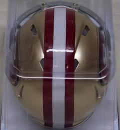 サンフランシスコ・49ers リデル レボリューション スピード レプリカ ミニヘルメット/ NFL グッズ San Francisco 49ers Revolution Speed Mini Football Helmet