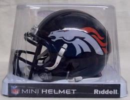 デンバー・ブロンコス グッズ リデル レボリューション スピード レプリカ ミニヘルメット / NFL グッズ Denver Broncos Revolution Speed Mini Football Helmet