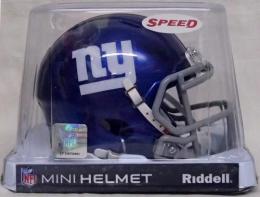 ニューヨーク・ジャイアンツ グッズ リデル レボリューション スピード レプリカ ミニヘルメット / NFL グッズ NewYork Giants Revolution Speed Mini Football Helmet