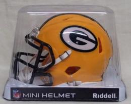 グリーンベイ・パッカーズ グッズ リデル レボリューション スピード レプリカ ミニヘルメット / NFL グッズ Green Bay Packers Revolution Speed Mini Football Helmet