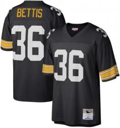 ジェローム・ベティス ピッツバーグ スティーラーズ ミッチェル&ネス スローバック ジャージ (黒)/ Jerome Bettis Pittsburgh Steelers Mitchell&Ness Jersey