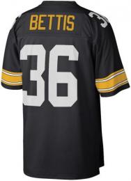 ジェローム・ベティス ピッツバーグ スティーラーズ ミッチェル&ネス スローバック ジャージ (黒)/ Jerome Bettis Pittsburgh Steelers Mitchell&Ness Jersey