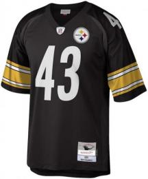 トロイ・ポラマル ピッツバーグ スティーラーズ ミッチェル&ネス スローバック ジャージ (黒)/ Troy Polamalu Pittsburgh Steelers Mitchell&Ness Jersey