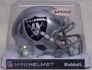 ラスベガス・レイダース グッズ リデル レボリューション スピード レプリカ ミニヘルメット / NFL グッズ Las Vegas Raiders Revolution Speed Mini Football Helmet