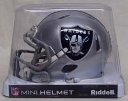 ラスベガス・レイダース グッズ リデル レボリューション スピード レプリカ ミニヘルメット / NFL グッズ Las Vegas Raiders Revolution Speed Mini Football Helmet