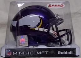 ミネソタ・バイキングス グッズ リデル レボリューション スピード レプリカ ミニヘルメット  2013〜/ NFL グッズ Minnesota Vikings Revolution Speed Mini Football Helmet  2013〜