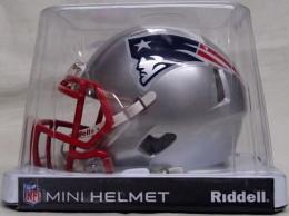 ニューイングランド・ペイトリオッツ グッズ レボリューション スピード レプリカ ミニヘルメット / NFL グッズ New England Patriots Revolution Speed Mini Football Helmet
