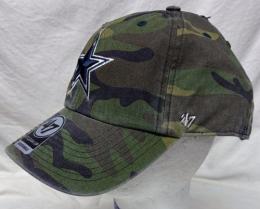ダラス カウボーイズ '47BRAND ( フォーティーセブンブランド ) NFL レガシー クリーンアップ スラウチ CAP (カモ) / Dallas Cowboys