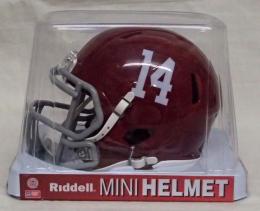 NCAA Riddell Revolution Speed Mini Football Helmet "14" Alabama Crimson Tide / NCAA グッズ Riddell社 レボリューション スピード レプリカ ミニヘルメット "14" アラバマ クリムゾン タイド