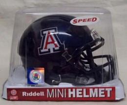 アリゾナ・ワイルドキャッツ グッズ リデル レボリューション スピード レプリカ ミニヘルメット / NCAA グッズ Arizona Wildcats Riddell Revolution Speed Mini Helmet