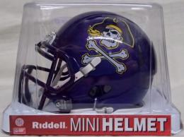 イーストカロライナ・パイレーツ グッズ リデル レボリューション スピード レプリカ ミニヘルメット / NCAA グッズ East Carolina Pirates Riddell Revolution Speed Mini Helmet