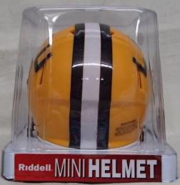 ルイジアナステイト・タイガース グッズ リデル レボリューション スピード レプリカ ミニヘルメット / NCAA グッズ Louisiana State Tigers Riddell Revolution Speed Mini Helmet