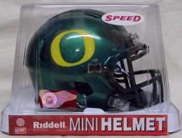 オレゴン・ダックス グッズ リデル レボリューション スピード レプリカ ミニヘルメット / NCAA グッズ Oregon Ducks Riddell Revolution Speed Mini Helmet