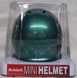 オレゴン・ダックス グッズ リデル レボリューション スピード レプリカ ミニヘルメット / NCAA グッズ Oregon Ducks Riddell Revolution Speed Mini Helmet