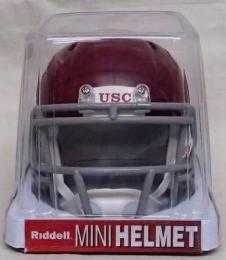 USC・トロージャンズ グッズ リデル レボリューション スピード レプリカ ミニヘルメット / NCAA グッズ USC Trojans Riddell Revolution Speed Mini Helmet