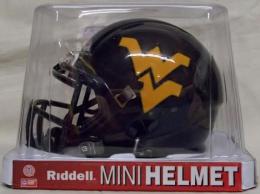 ウエストバージニア・マウンテニアーズ グッズ リデル レボリューション スピード レプリカ ミニヘルメット / NCAA グッズ West Virginia Mountaineers Riddell Revolution Speed Mini Helmet