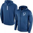 NFL NIKE ナイキ '2015 サイドライン キックオフ フルZIP パーカー (THERMA FIT版) (青) / Indianapolis Colts ( インディアナポリス コルツ )