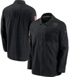 ニューイングランド ペイトリオッツ グッズ ナイキ '2020 Salute To Service ナイロン ウィンド ジャケット(黒)/ New England Patriots