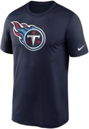 テネシー タイタンズ グッズ ナイキ エッセンシャル ドライフィットTシャツ (紺) / Tennessee Titans