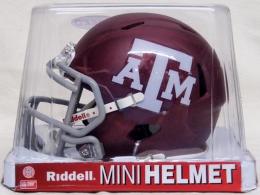 テキサスA&M・アギーズ グッズ リデル レボリューション スピード レプリカ ミニヘルメット / NCAA グッズ Texas A&M Aggies Riddell Revolution Speed Mini Helmet