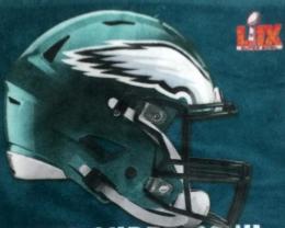 フィラデルフィア イーグルス 2 TIME スーパーボウル優勝記念 ラリータオル/ Philadelphia Eagles