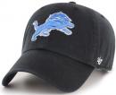 デトロイト ライオンズ '47BRAND ( フォーティーセブンブランド ) NFL レガシー クリーンアップ スラウチ CAP (黒)/ Detroit Lions