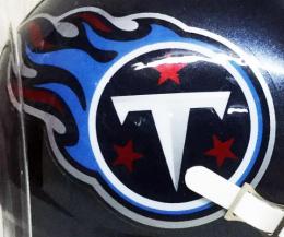 テネシー・タイタンズ グッズ リデル レボリューション スピード レプリカ ミニヘルメット 2018〜/ NFL グッズ Tennessee Titans Revolution Speed Mini Football Helmet 2018〜