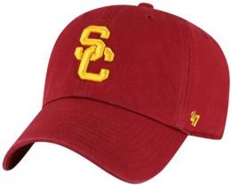 USC トロージャンズ '47BRAND ( フォーティーセブンブランド ) NCAA レガシー クリーンアップ スラウチ CAP (カーディナル)/ USC Trojans