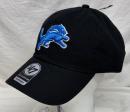 デトロイト ライオンズ '47BRAND ( フォーティーセブンブランド ) NFL レガシー クリーンアップ スラウチ CAP (黒)/ Detroit Lions
