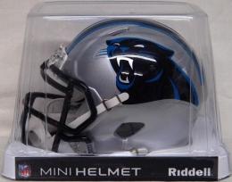 カロライナ・パンサーズ グッズ リデル レボリューション スピード レプリカ ミニヘルメット / NFL グッズ Carolina Panthers Revolution Speed Mini Football Helmet