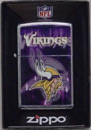 [ NFL ZIPPO LIGHTER ] NFL グッズ ストックプログラム ZIPPOライター / Minnesota Vikings ( ミネソタ バイキングス )