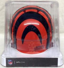 シンシナティ・ベンガルズ グッズ リデル レボリューション スピード レプリカ ミニヘルメット/ NFL グッズ Cincinnati Bengals Revolution Speed Mini Football Helmet