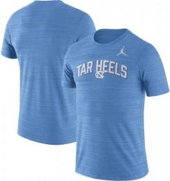 ノースカロライナ ターヒールズ ジョーダンブランド ベロシティ ドライフィットTシャツ3 (カロライナ ブルー)/ North Carolina Tar Heels