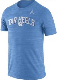 ノースカロライナ ターヒールズ ジョーダンブランド ベロシティ ドライフィットTシャツ3 (カロライナ ブルー)/ North Carolina Tar Heels