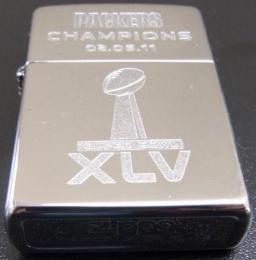 [ NFL SUPERBOWL Limited Edition ZIPPO LIGHTER ] NFL グッズ SUPER BOWL XLV (第45回スーパーボウル)優勝記念ZIPPOライター GreenBay Packers ( グリンベイ パッカーズ )