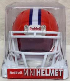 クレムソン・タイガース グッズ リデル レボリューション スピード レプリカ ミニヘルメット / NCAA グッズ Clemson Tigers Riddell Revolution Speed Mini Helmet