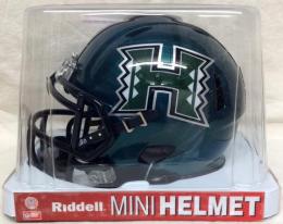 ハワイ・ウォーリアーズ グッズ リデル レボリューション スピード レプリカ ミニヘルメット / NCAA グッズ Hawaii Warriors Riddell Revolution Speed Mini Helmet