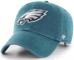 フィラデルフィア イーグルス '47BRAND ( フォーティーセブンブランド ) NFL レガシー クリーンアップ スラウチ CAP (ミッドナイトグリーン)/ Philadelphia Eagles