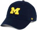 ミシガン ウルヴァリンズ '47BRAND ( フォーティーセブンブランド ) NCAA レガシー クリーンアップ スラウチ CAP (紺)/ Michigan Wolverines